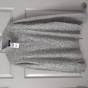 Alesbury Adrien Mixed Rope Yarn 1/4 Zip Sweater- L